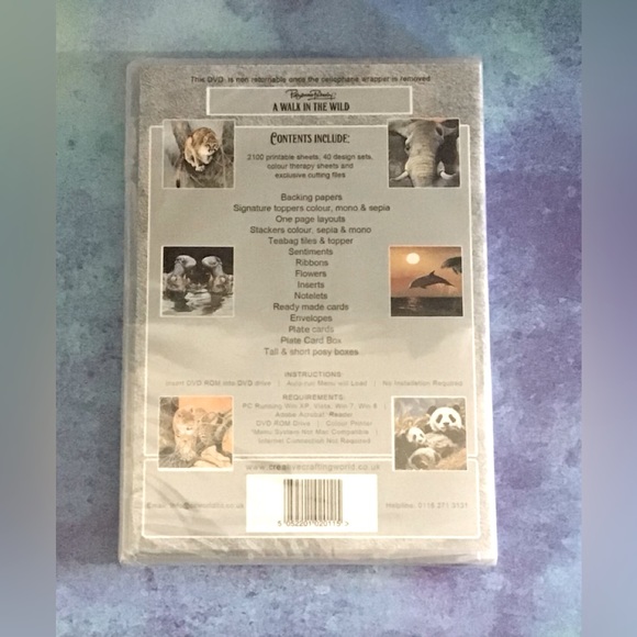 Pollyanna Pickering DVD‎ Rom A Walk In The Wild - Picture 2 of 3